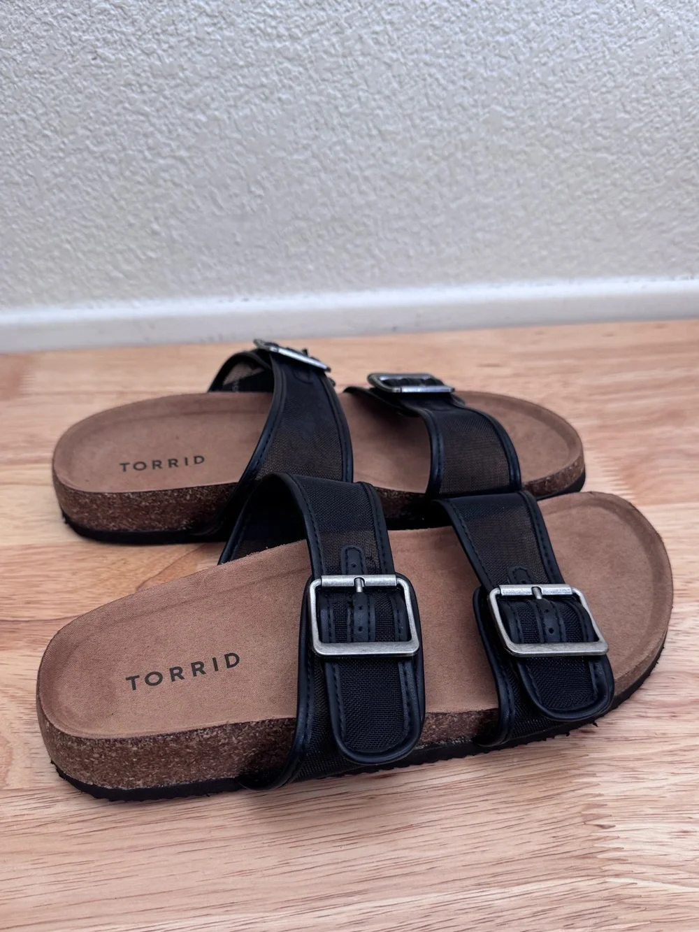 torrid Mesh Double Buckle Slide (WW)
